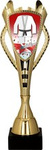 Puchar plastikowy złoty - KARATE H-30cm 7243/KAR-F