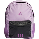 Plecak adidas szkolny, sportowy Classic Badge of Sport 3-Stripes Backpack fioletowy HM9147