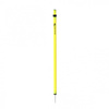10x Tyczka treningowa i slalomowa 170cm - teleskopowa, składana tyczki Żółty