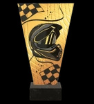 Trofeum szklane 22,5cm - MOTORYZACJA - VL1-A/MOT/BK