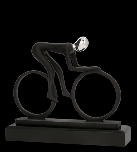 Statuetka  odlewana 21cm - KOLARSTWO - RFEXL5001