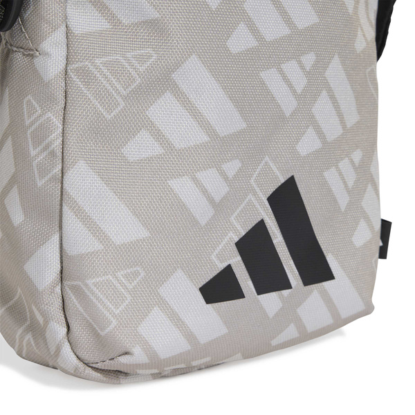 Saszetka adidas szara Linear Monogram Graphic JX1252