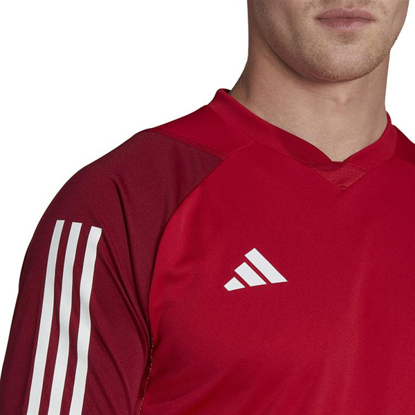 Koszulka męska adidas Tiro 23 Competition Jersey czerwona HE5661