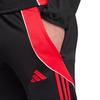 Spodnie męskie adidas Tiro 24 Slim Training czarno-czerwone JP2489