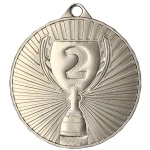 Medal srebrny, stalowy Pucharek 45mm - PAKIET 25szt.