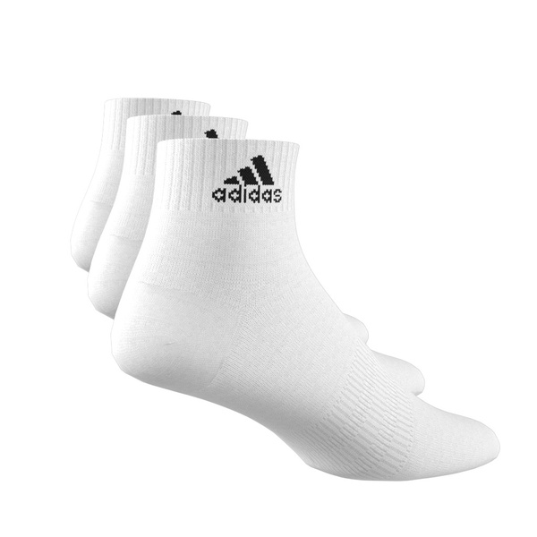Skarpety adidas białe 3pak Cushioned Sportswear Ankle