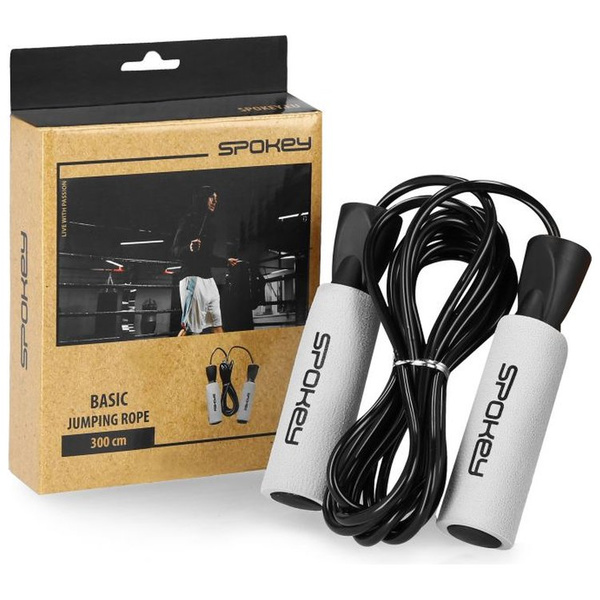 Skakanka z miękkimi uchwytami Spokey BASIC