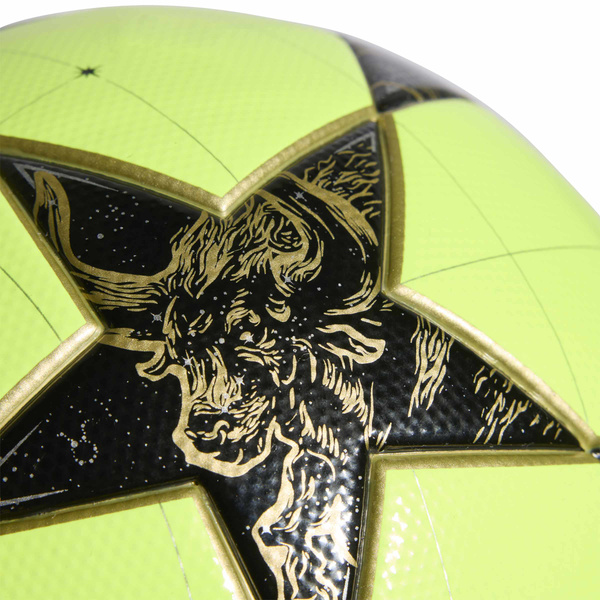 Piłka nożna adidas UCL League Stage Winter 25/26 żółta JZ9994