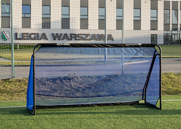 Siatka do bramki GIZA ŻAK 3m x 1,55m | 300cm x 155cm- różne kolory Czarny