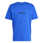Koszulka męska adidas ESSENTIALS niebieska bawełniana