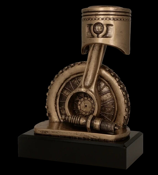 Statuetka  odlewana 20cm - MOTORYZACJA - RTY3840/BR