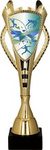 Puchar plastikowy złoty - LEKKOATLETYKA H-41,5cm 7243/ATH-B