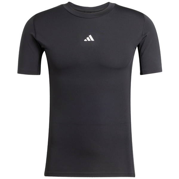 Koszulka męska adidas Techfit Short Sleeve Tee czarna JP4674