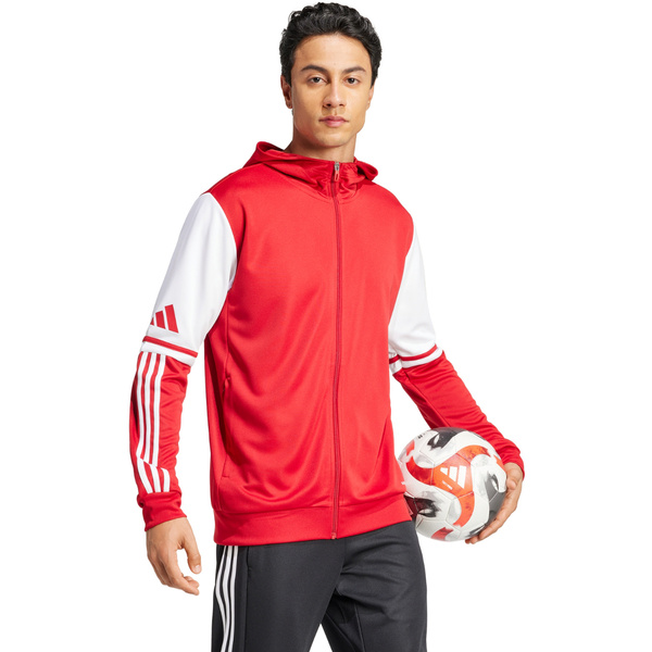 Bluza męska adidas Squadra 25 Hoody czerwona JD2990