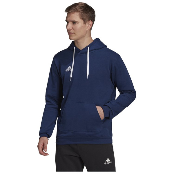 Bluza męska adidas Entrada 22 Sweat Hoodie granatowa H57513