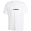 Koszulka męska adidas ESSENTIALS biała bawełniana