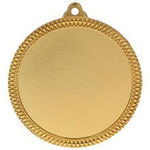 Medal złoty 60mm z miejscem na emblemat MMC6060
