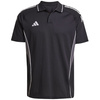Koszulka męska adidas Tiro 25 Competition Polo czarna JY1804