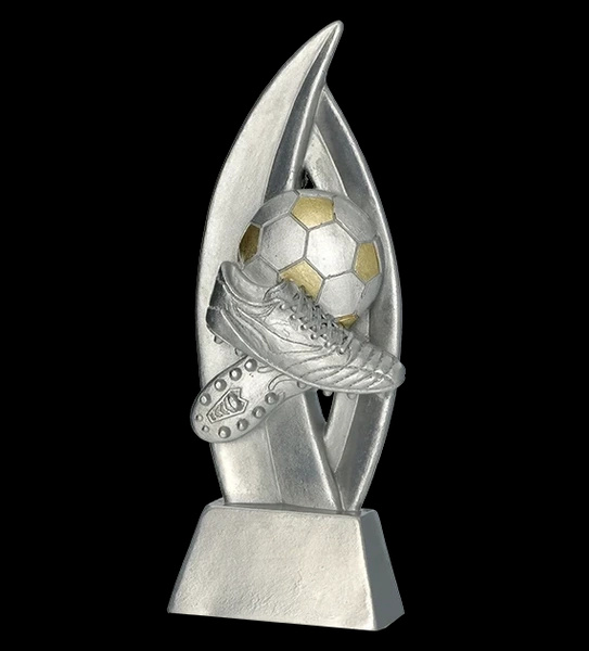Statuetka odlewana 18cm - PIŁKA NOŻNA - RP6005/S/G
