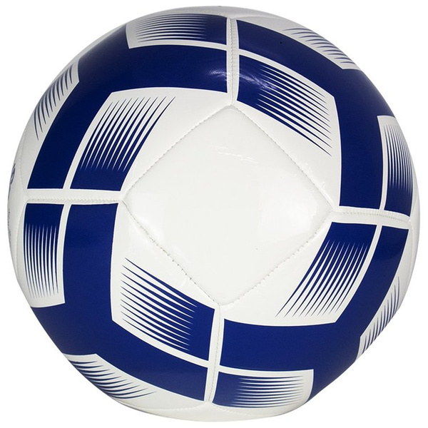 Piłka nożna adidas Starlancer Club Ball biało-niebieska