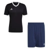 Komplet sportowy adidas Entrada 22 czarny/granatowy HE1573/H57506