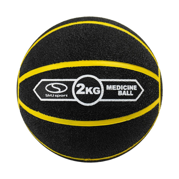 PIŁKA LEKARSKA VINEX VMB-L002Y 2KG czarno-żółta