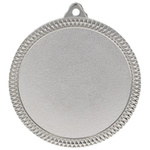 Medal srebrny 60mm z miejscem na emblemat MMC6060