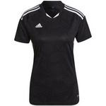 Koszulka damska adidas Condivo 22 Match Day czarno-biała HA3541