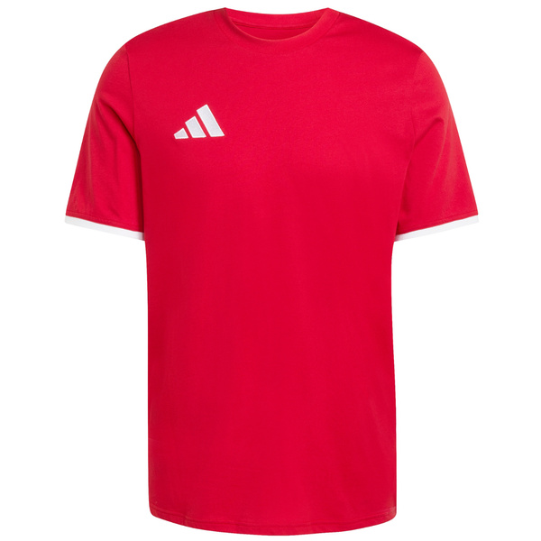 Koszulka męska adidas Entrada 26 Tee czerwona JZ6676