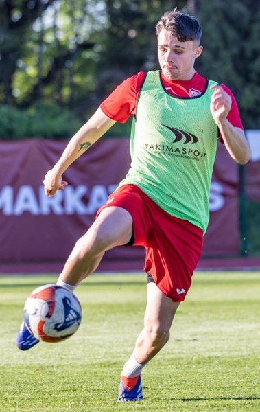 Znacznik piłkarski zielony, oznacznik Junior