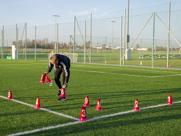 Numery na pachołki 10 sztuk