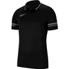 Koszulka dla dzieci Nike Dri-FIT Academy 21 Polo SS czarna CW6106 014