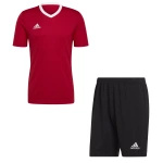 Komplet sportowy adidas Entrada 22 czerwony/czarny H61736/H57504