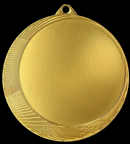 Medal złoty 60mm z miejscem na emblemat MMC6063