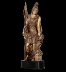 Statuetka odlewana 30cm - FLORIAN - RFST3025-30/BR