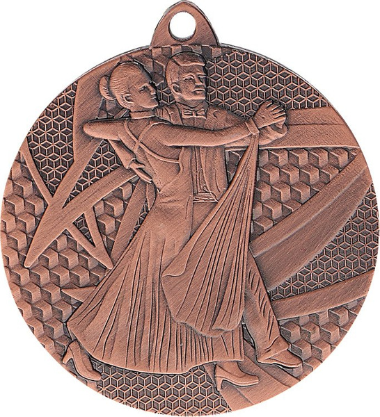 Medal Tryumf MMC7850S złoty taniec sportowy