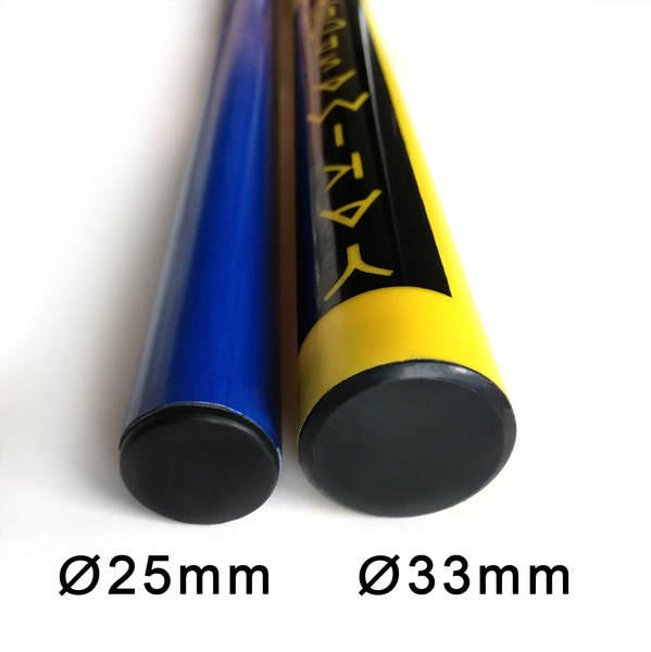 10x Tyczka treningowa i slalomowa ELITE 33mm 170 cm tyczki Czerwony