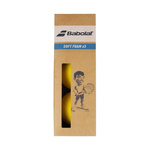 Piłki tenisowe juniorskie Babolat Soft Foam 3szt żółte 501058