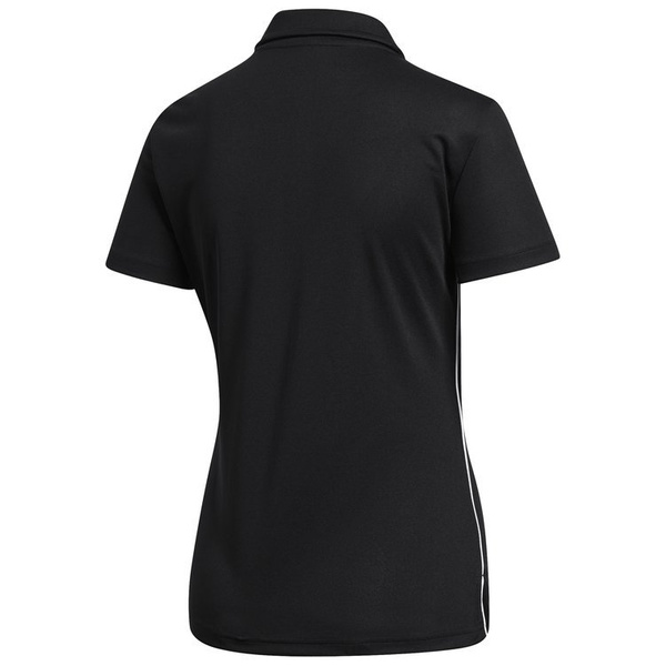 Koszulka damska polo adidas Core 18 Climalite czarna poliestrowa