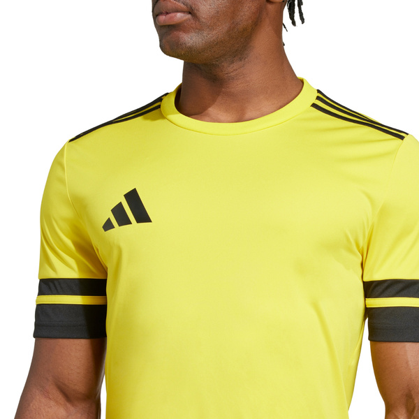 Koszulka męska adidas Squadra 25 Jersey Short Sleeve żółta JG5831