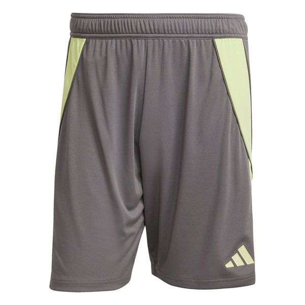 Spodenki męskie adidas Tiro 24 szaro-limonkowe JN1993
