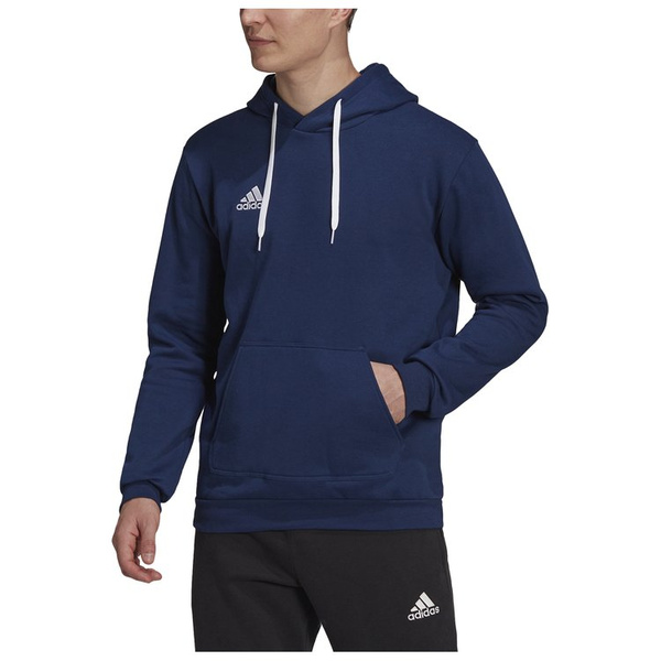 Bluza męska adidas Entrada 22 Sweat Hoodie granatowa H57513