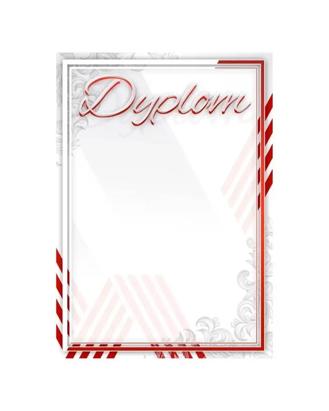 Dyplom papierowy D190