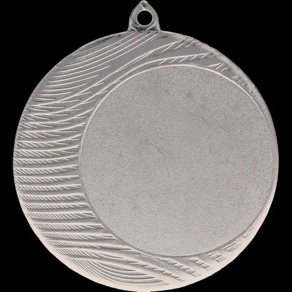 Medal 70mm srebrny z miejscem na emblemat MMC1090