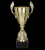 Puchar metalowy złoty z przykrywką - EDO H-48,5cm, R-160mm 4126/CP