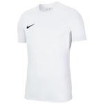Koszulka męska Nike Dri-FIT Park VII biała sportowa, piłkarska Slim-fit