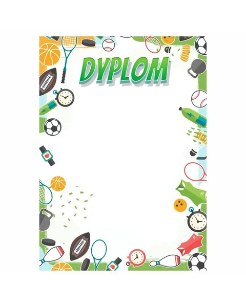 Dyplom papierowy D130