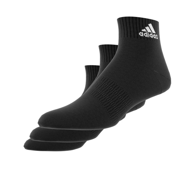 Skarpety adidas czarne 3pak Thin and Light Ankle Socks IC1282