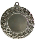 Medal srebrny 40mm z miejscem na emblemat MMC3045S