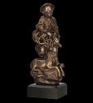 Statuetka odlewana 23cm - MYŚLISTWO - RFST3011/BR